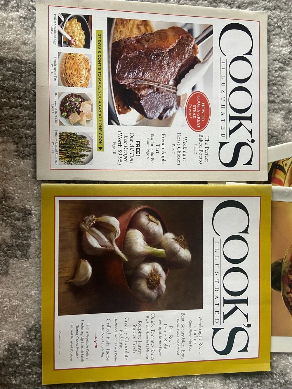 Cooking Magazines - August Home’s Cuisine, Cook’s Illustrated & Cuisine at Home